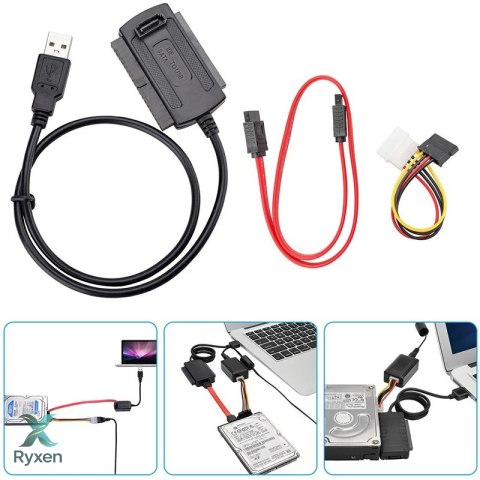 Adapter usb na sata ata ide 2,5 3,5/ usb to sata ata ide 2.5 3.5 adapter RTO
