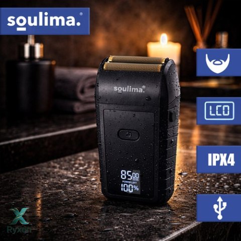 Golarka do brody z wyświetlaczem LED Soulima SOULIMA