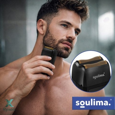 Golarka do brody z wyświetlaczem LED Soulima SOULIMA