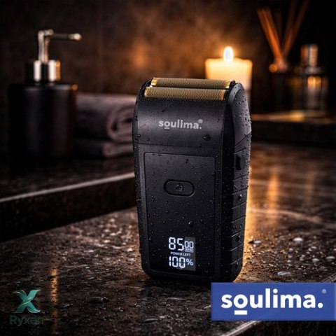 Golarka do brody z wyświetlaczem LED Soulima SOULIMA