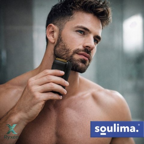 Golarka do brody z wyświetlaczem LED Soulima SOULIMA