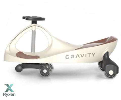 Jeździk grawitacyjny gravity beżowo-brązowy MILLY MALLY