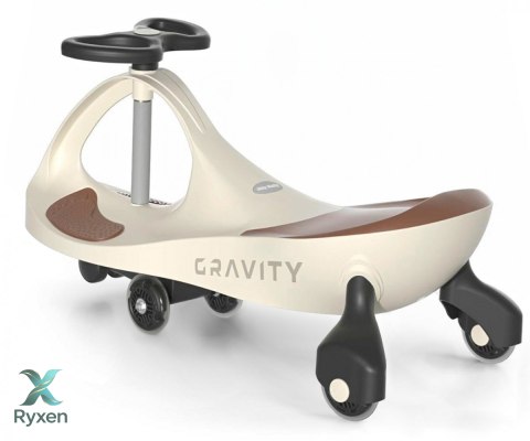 Jeździk grawitacyjny gravity beżowo-brązowy MILLY MALLY