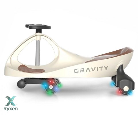 Jeździk grawitacyjny gravity beżowo-brązowy MILLY MALLY