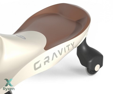 Jeździk grawitacyjny gravity beżowo-brązowy MILLY MALLY