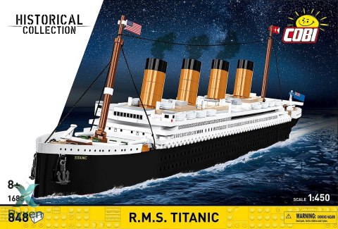 Klocki r.m.s. titanic 848 elementów COBI KLOCKI
