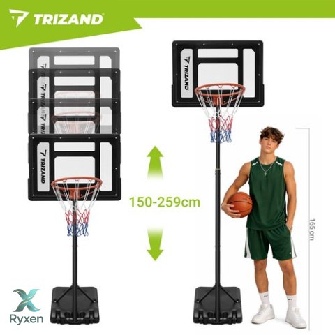 Kosz do koszykówki 259cm Trizand TRIZAND