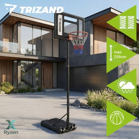 Kosz do koszykówki 259cm Trizand TRIZAND