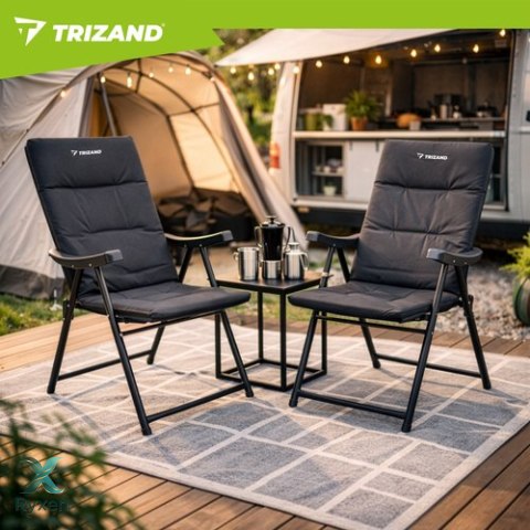 Krzesło turystyczne 59x70x91cm - 2szt.Trizand TRIZAND