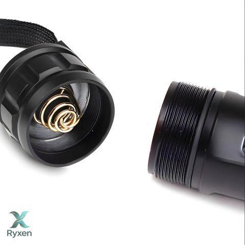 Latarka taktyczna mocna led akumulatorowa survivalowa wojskowa usb 5 trybów - er1264 RTO