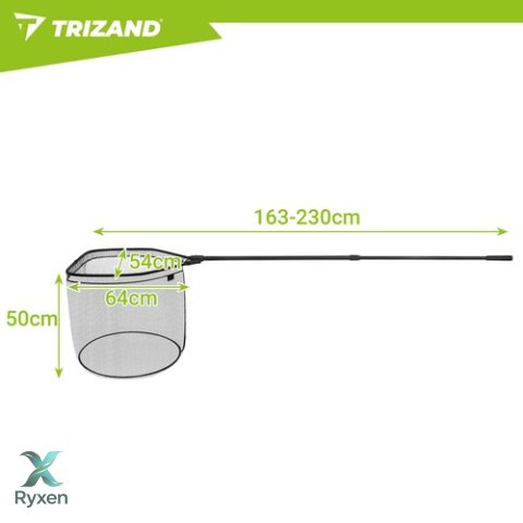 Podbierak wędkarski teleskopowy 230cm Trizand TRIZAND
