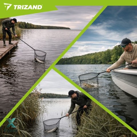 Podbierak wędkarski teleskopowy 230cm Trizand TRIZAND