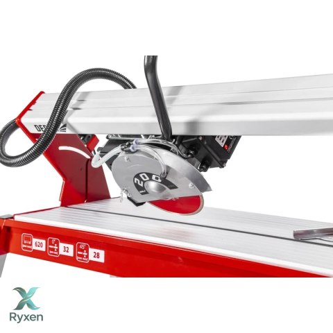 Przecinarka do płytek 800w, 200x25,4mm max cięcie 620mm Dedra