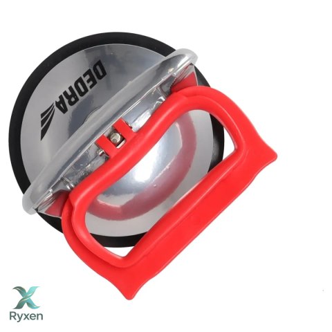 Przyssawka do szyb pojedyncza 123mm, max 50kg, alu Dedra