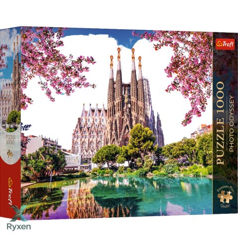 Puzzle - 1000 - Photo Odyssey: Sagrada Familia, Barcelona, Hiszpania -Trefl 12137 Inne