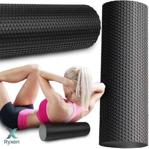 Roller do masażu ćwiczeń roler crossfit wypustki 45x15cm wałek piankowy eva RTO