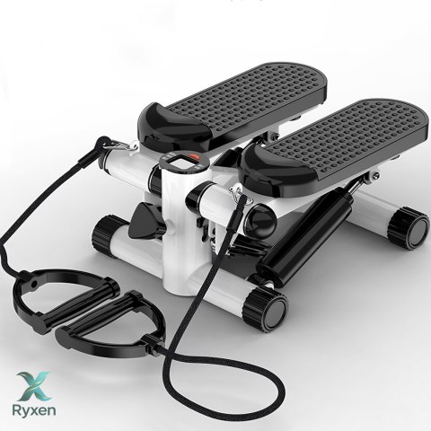 Stepper steper prosty z linkami do ćwiczeń licznik lcd regulacja fitness RTO