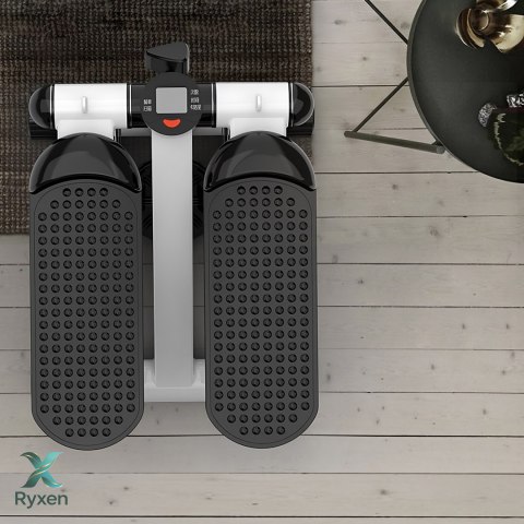 Stepper steper prosty z linkami do ćwiczeń licznik lcd regulacja fitness RTO