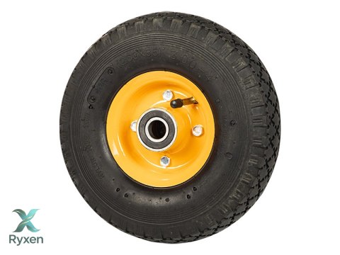 69-002# Koło 26cm do taczki wózka 260x85 3.00/4 żółte Blow