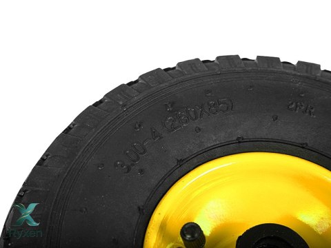 69-002# Koło 26cm do taczki wózka 260x85 3.00/4 żółte Blow