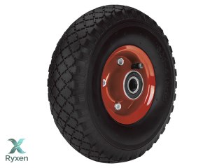 69-021# Koło 26cm do taczki wózka 260x85 3.00/4 czerwone Blow