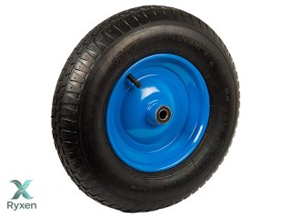 69-027# Koło 39cm do taczki wózka 390x92 4,80/4 niebieskie Blow