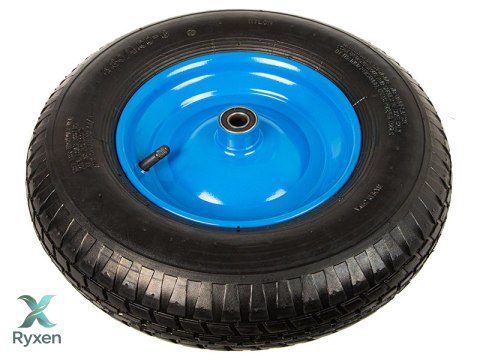 69-027# Koło 39cm do taczki wózka 390x92 4,80/4 niebieskie Blow