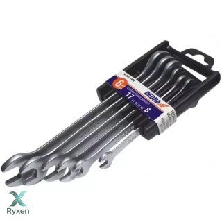 8szt.crv 6-22 klucze płaskie Dedra