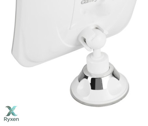 CR 2169 Lusterko led łazienkowe, 5-krotne powiększenie, 25 diod led, regulacja natężenia światła CAMRY