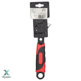 Klucz nastawny 150mm, 0-19mm, stal crv, uchwyt gumowany Dedra
