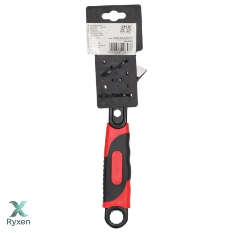 Klucz nastawny 150mm, 0-19mm, stal crv, uchwyt gumowany Dedra