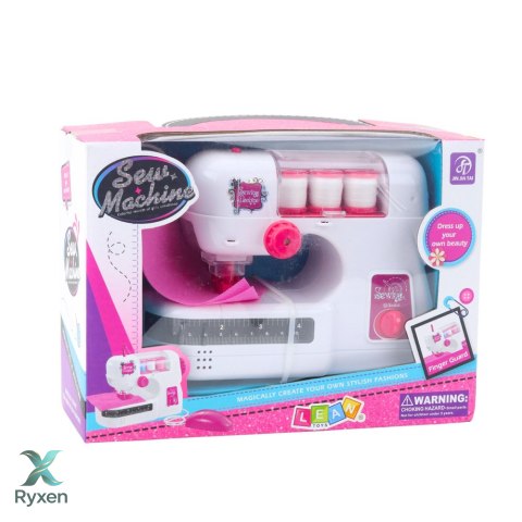 Maszyna Do Szycia Dla Dzieci Nici Materiał Światła Dźwięki LEAN TOYS