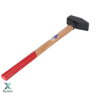 Młotek ślusarski 4kg, trzon buk Dedra