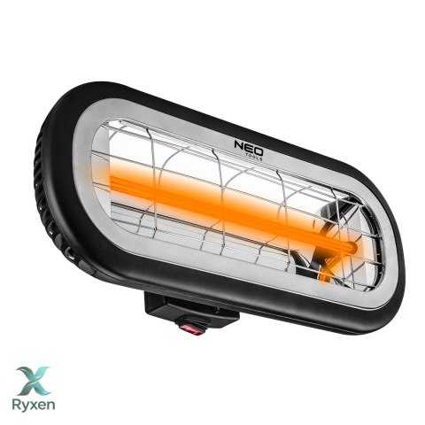 Promiennik 2000W, IP65, element grzejny low glare amber lamp NEO TOOLS
