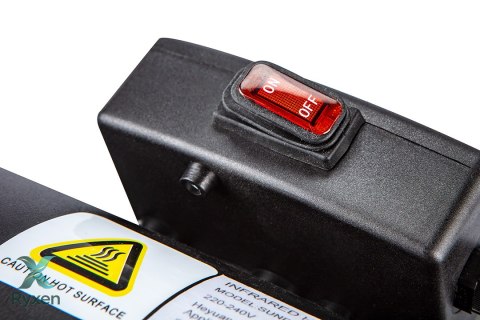 Promiennik 2000W, IP65, element grzejny low glare amber lamp NEO TOOLS
