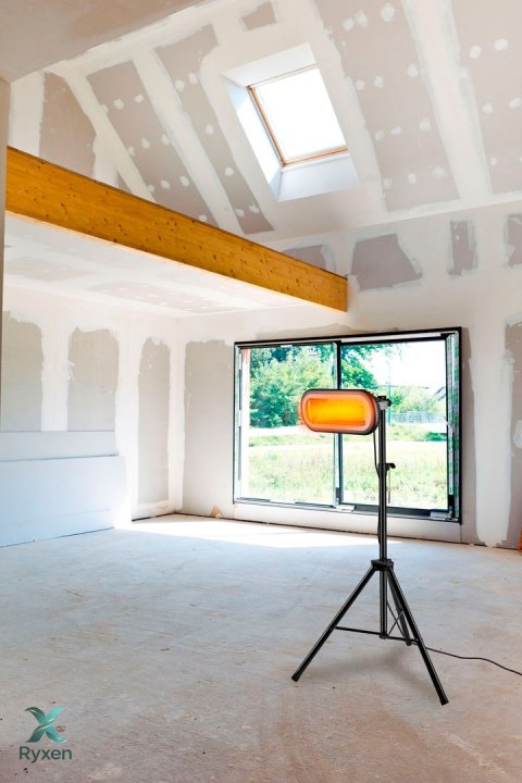 Promiennik 2000W, IP65, element grzejny low glare amber lamp NEO TOOLS
