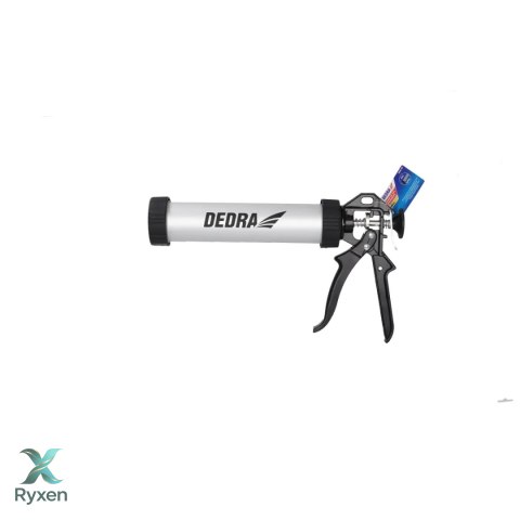 Wyciskacz do mas uszczelniających 300ml, aluminiowa obudowa Dedra