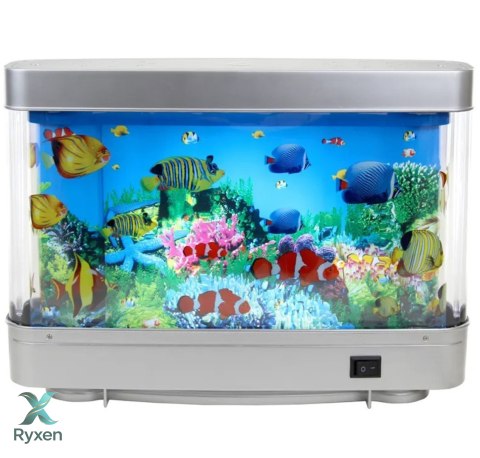 ZD99 Lampka nocna pływające rybki led ATL