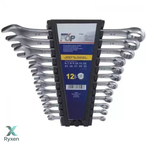 12 szt.crv pop płas-oczk.6-14,17,19,22mm Dedra