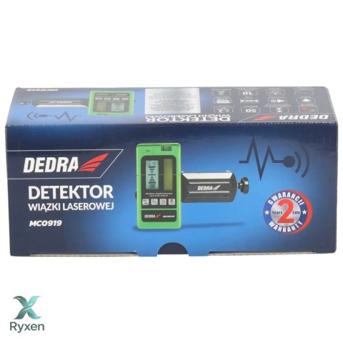 Detektor wiązki laserowej 50m Dedra
