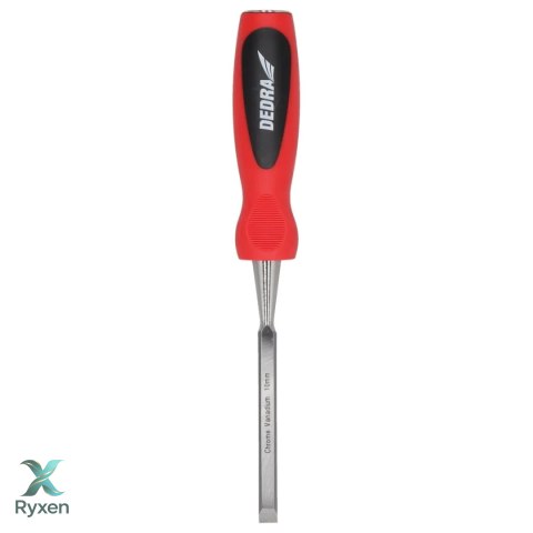 Dłuto 10mm, stal crv, dwumateriałowy uchwyt Dedra