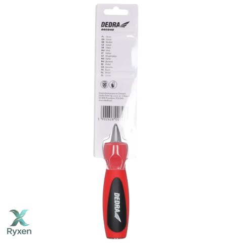 Dłuto 32mm, stal crv, dwumateriałowy uchwyt Dedra