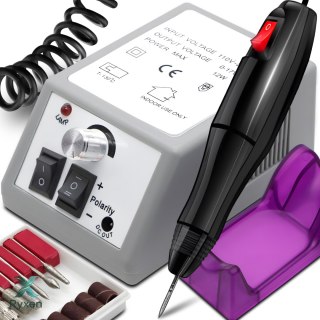 Frezarka do paznokci manicure pedicure + frezy szara mercedes u010 RTO