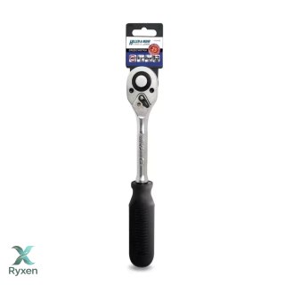 Grzechotka 1/2", 45t, crv 6140, prosta jedno-mater.uchwyt Dedra