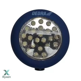 Latarka 24 led okrągła z bateriami Dedra