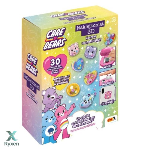 Naklejkomat 3d care bears zestaw uzupełniający EPEE
