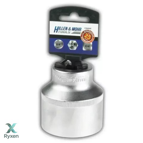 Nasadka 6kąt 3/4" 50mm z przywieszką Dedra