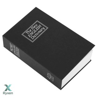 Sejf książka na klucz pieniądze kasetka metalowa skrytka skarbonka xxl duża RTO