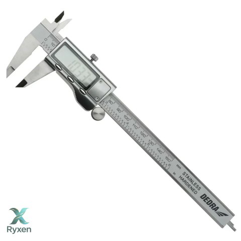 Suwmiarka cyfrowa 150mm, stal nierdzewna Dedra