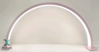 ZD193B Lampa kosmetyczna 39cm 20w różowa ATL